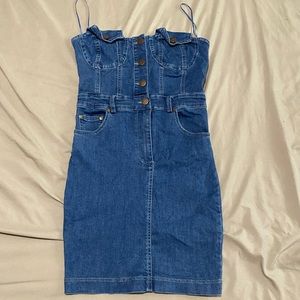 Fashion Nova denim dress